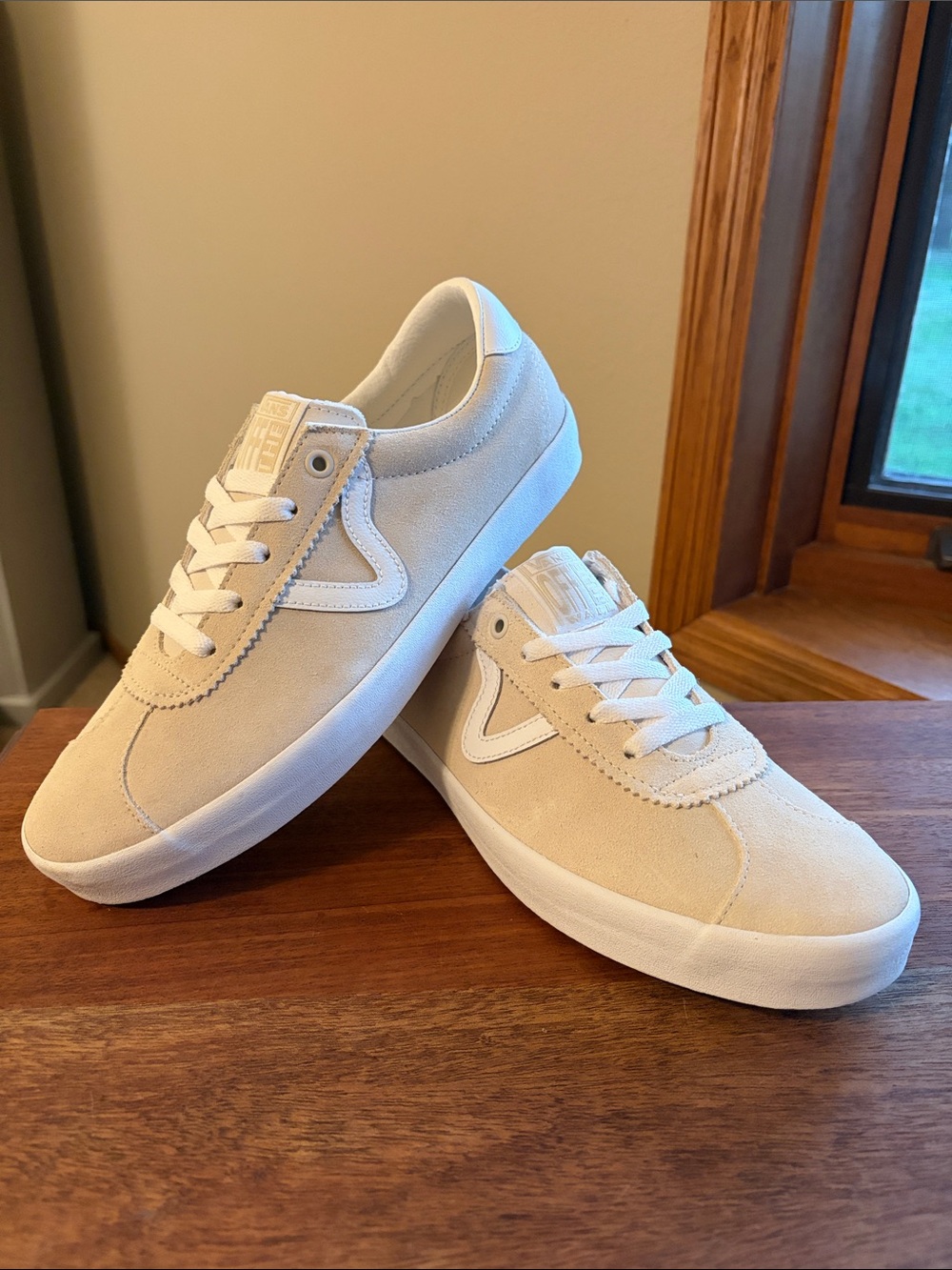 Vans Off the Wall Sneakers, Cream, White